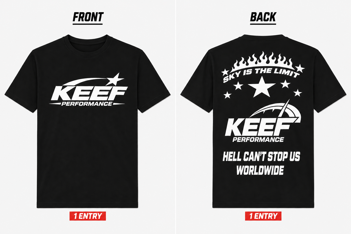 KEE- PERF STAR EDITION T-SHIRT