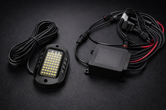 Ultra-Bright 104 LED Rock Lights